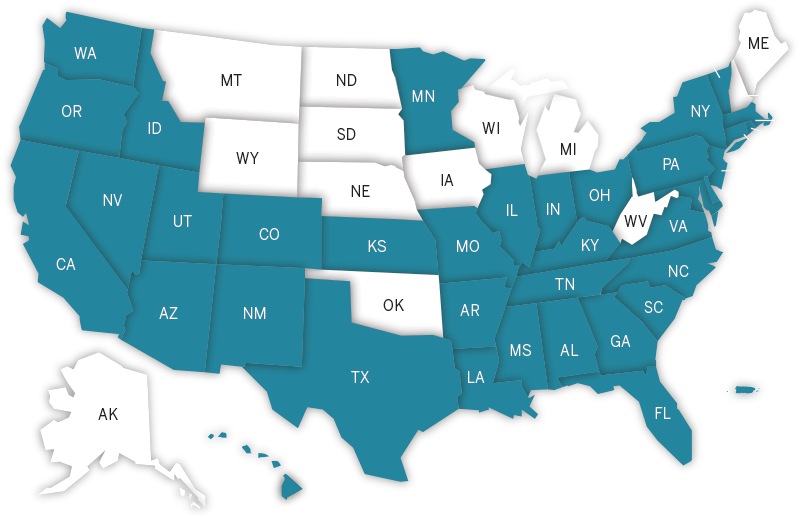 Sotol Por Siempre Distribution Map